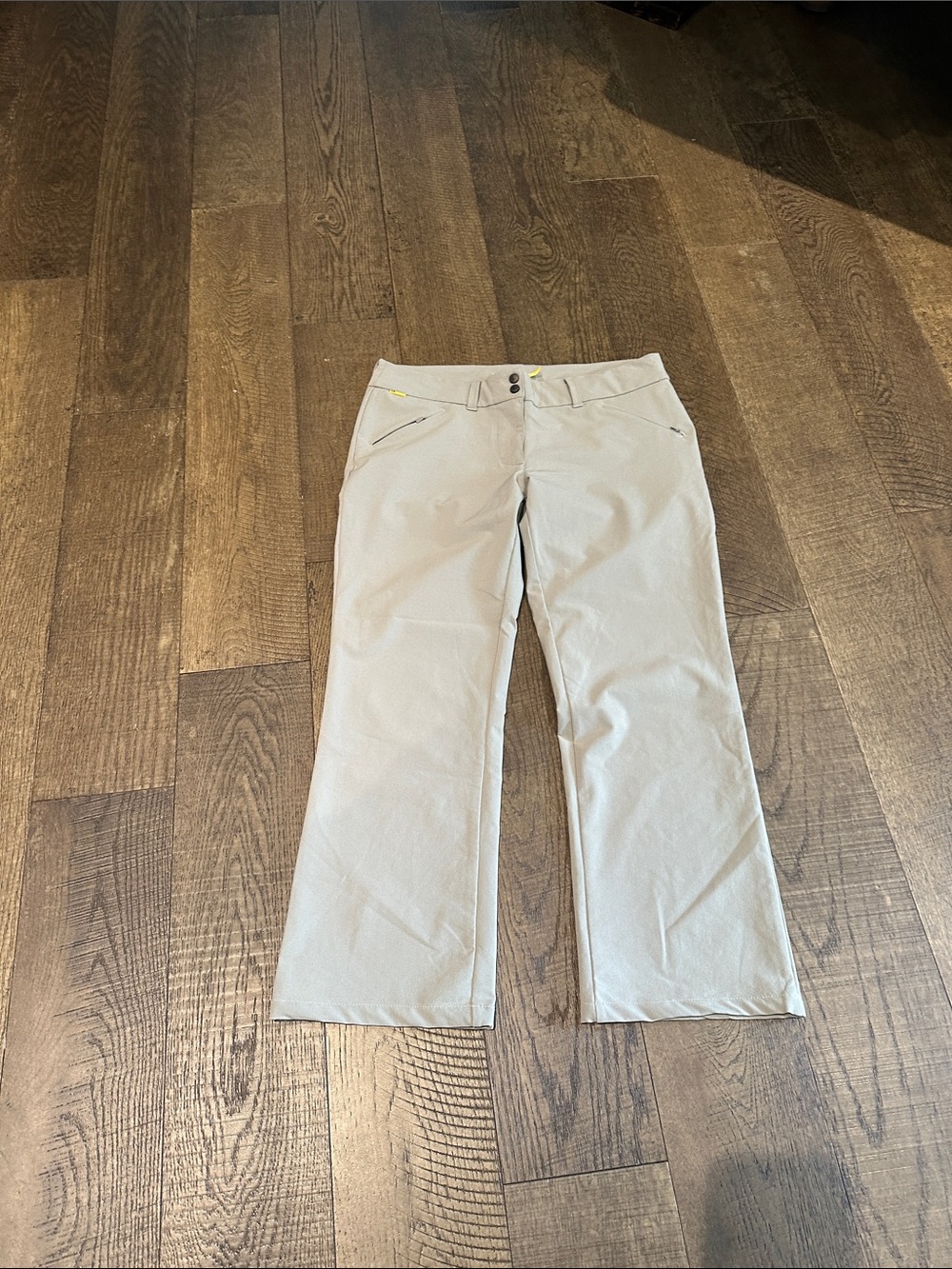 Lole Wide-Leg Jeans in Light Beige